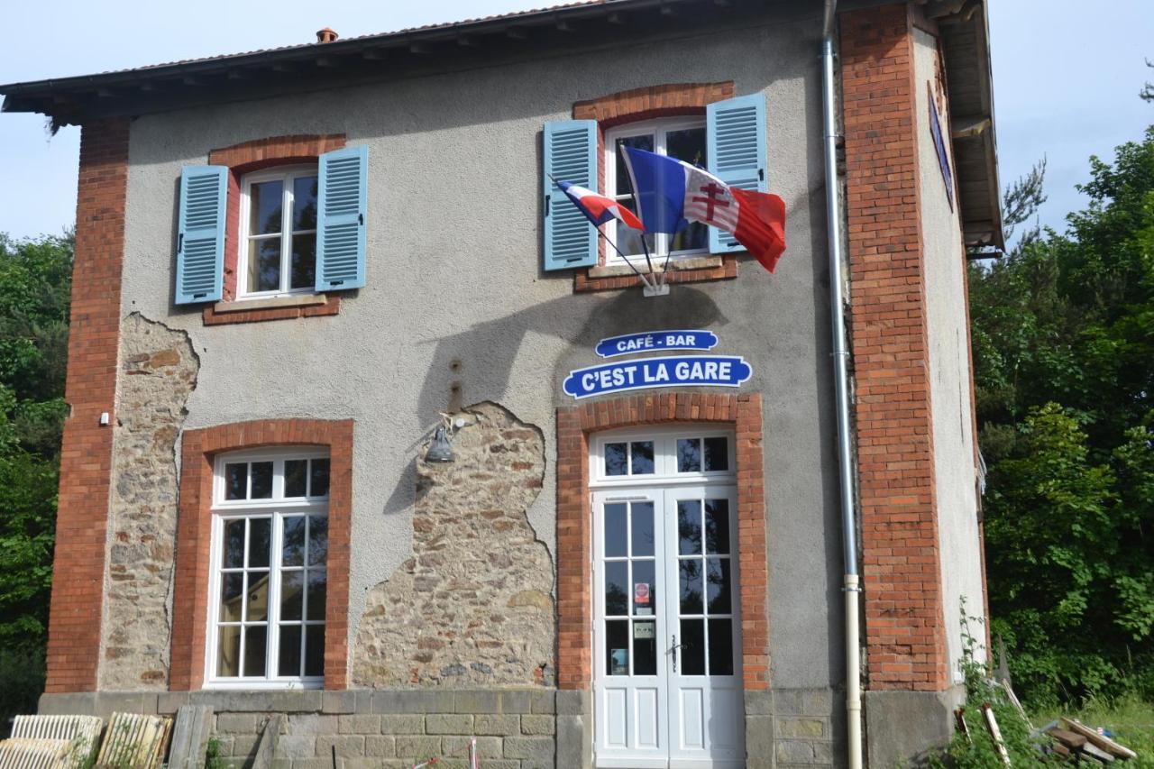 Hotel Le Train Des Reves Dracy-Saint-Loup Exterior foto